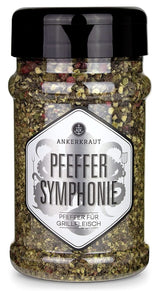 Ankerkraut Symphonie, mezcla de pimientos para condimentar con aroma y sabor, 140 gramos Naty Shop Especias Molidas 160 gramos