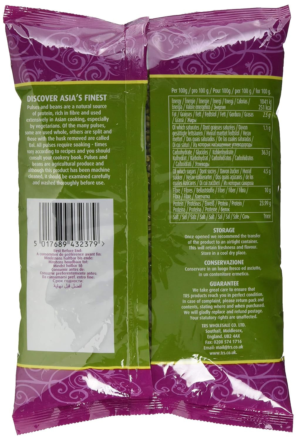 TRS - Frijoles Mungo - (1 x 1 kg)
