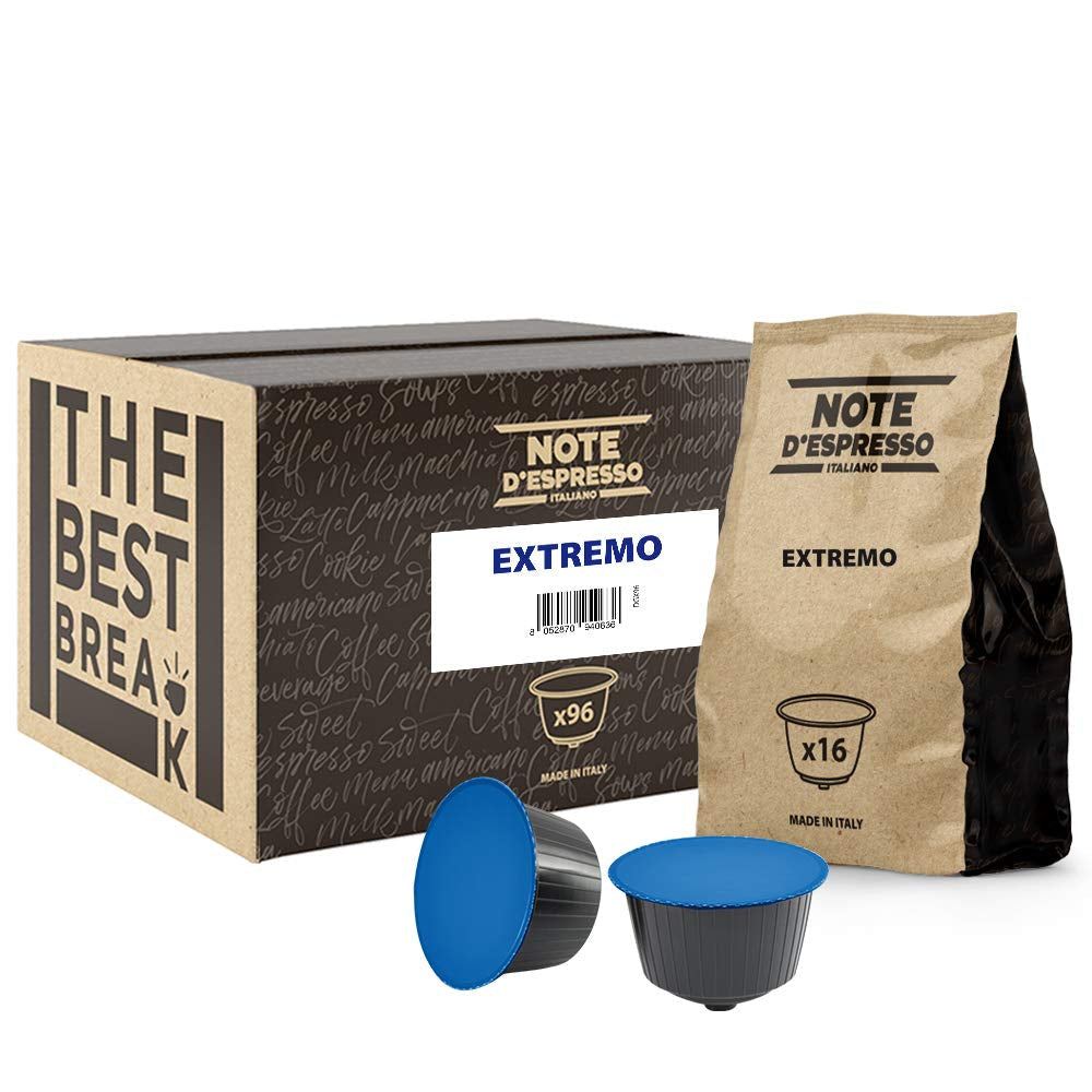 Extremo Cápsulas de Café Compatibles Dolce Gusto 7g x 96 cápsulas