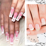 1 Karton Nail Art Charms, 3D Flowers Nagelkunst Charms, Acryl Blumen Nagel Strass Mit Ornamenten, Nagel Edelsteine, Nagel Zubehör Für Mädchen, Nagelkunst Dekoration, DIY Handwerk Nail Design
