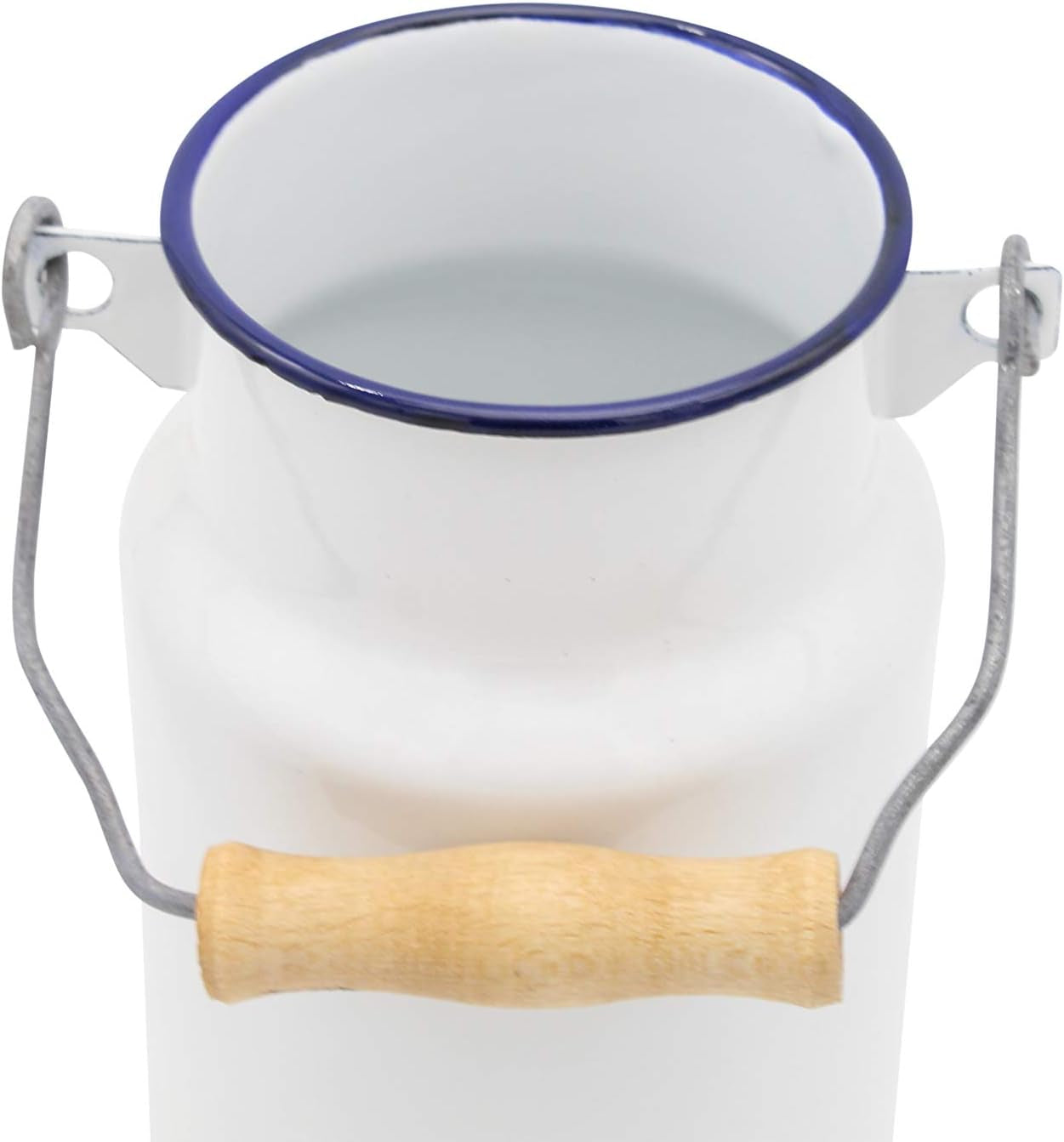 Lata de leche esmaltada Krüger "SYLT" con tapa