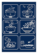 Pasta Barilla Clásica Girandole no. 34, elaborado con trigo duro de alta calidad, siempre al dente (1 x 500g)