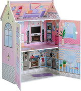 Olivias Little World Glasshouse Kids Casa de muñecas de 12" y 10 accesorios para muñecas 3,5" Multi Td-12518D Casas de muñecas Naty Shop