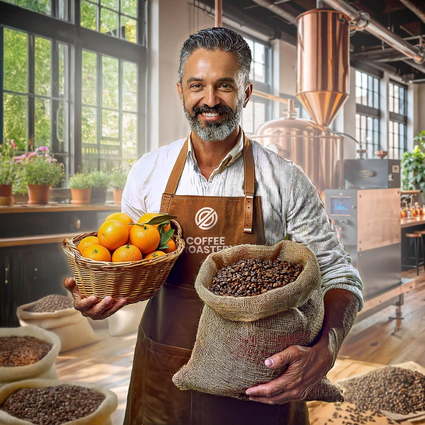 Juego de café en grano 3x1kg 3000g | Guaxupé brasileño | Café brasileño | Café especial | Recién frito | Panadería de café artesanal.