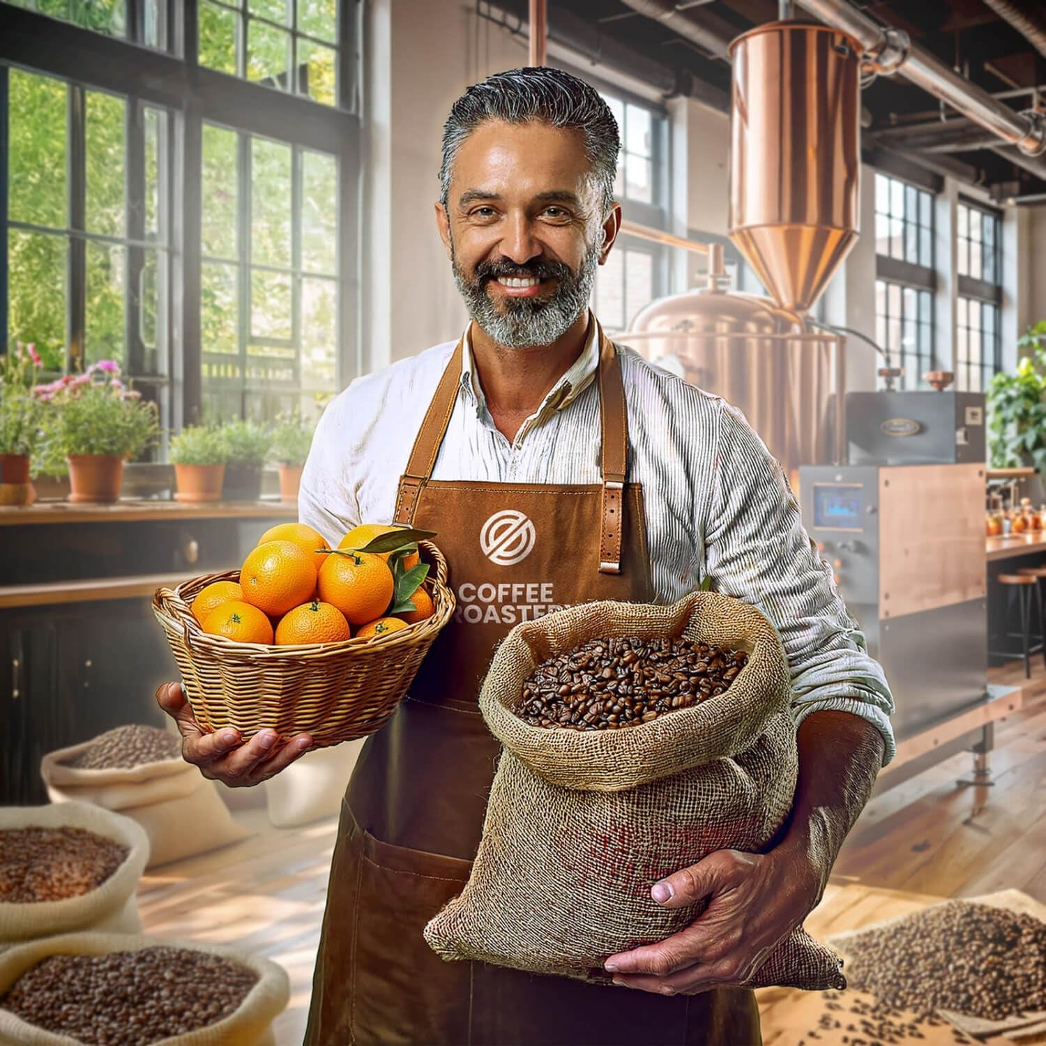 Juego de café en grano 3x1kg 3000g | Guaxupé brasileño | Café brasileño | Café especial | Recién frito | Panadería de café artesanal.