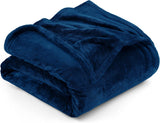 Utopia Ropa de cama Acogedora manta polar [228 x 228 cm, gris] Manta suave, ligera, cálida y esponjosa Manta cómoda y transpirable para cama, sofá, camas y mantas Besuche den Utopia Bedding-Store Azul marino 228 x 193 cm