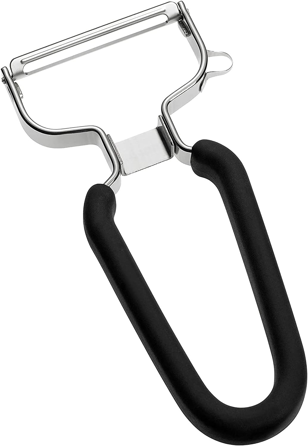 Lurch Pelador de patatas económico de acero inoxidable con cabezal de cuchilla, pelador de muebles Naty Shop 1 unidad