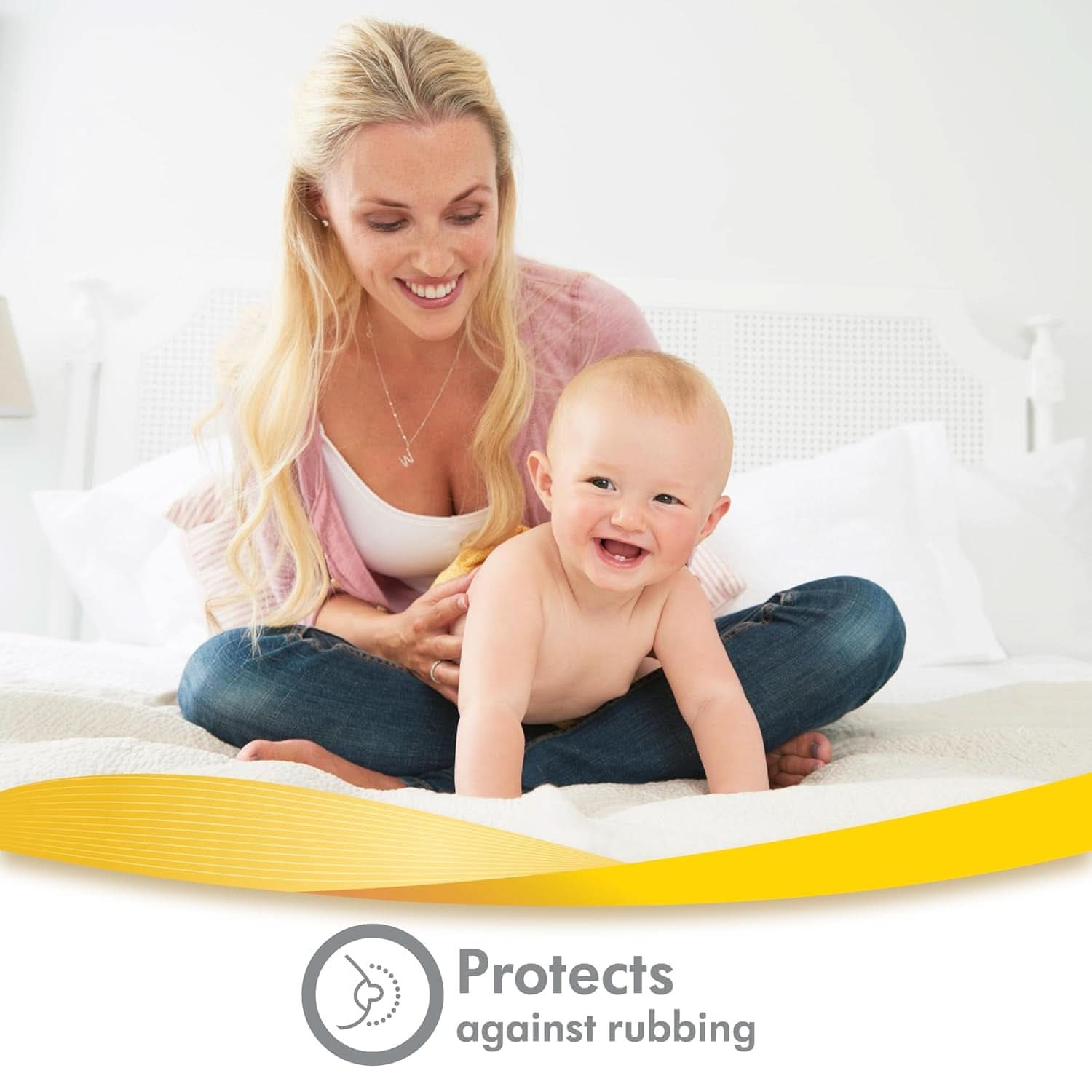 Compresas de hidrogel Medela - alivio y enfriamiento inmediato para pezones doloridos - reutilizables - paquete de 4 compresas esterilizadas envueltas individualmente Accesorios Alimentación y Lactancia Bebe Naty Shop