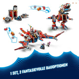 LEGO Dreamzzz 2 en 1 Coopers Dino-Mech C-Rex Pterodáctilo T.Rex Figura de acción para niños y niñas Set de aventuras de juguetes creativos Regalo para niños 9 años 71484 Juegos de construcción Beuche den LEGO-Store