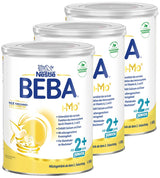 BEBA Junior 2+ bebida láctea a partir de 2 años, Con HMO, Contenido de proteínas apropiado para la edad, Solo lactosa, Sin aceite de palma, Sin aceite de pescado, Comida para niños pequeños, Leche en polvo para bebés, Paquete de 3 (3 x 800 g)