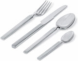 Alessi 4180S24 Juego de Cubiertos Secos 24 Piezas Acero Inoxidable Cocina Naty Shop