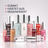 Nagelhärter Lack Mit Biotin, Silizium Und Keratin - Stärkt Und Repariert Beschädigte, Geschwächte, Brüchige Nägel Durch Gel-Nagellack, Alterung – Gloss Shine - Hände & Füße - Fabricado en Suiza
