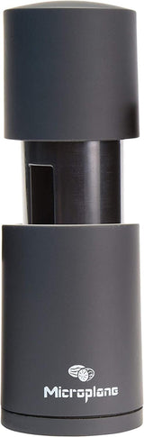 Molinillo de Especias Microplane Negro para Nuez Moscada, Canela, Haba Tonka, Pimienta Larga y Otras Especias Secas Molienda y Molinillos Naty Shop