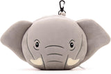 Almohada De Viaje, Redonda, De Felpa, Elefante, Y Antifaz, Unisex, Talla Única, Unisex, Cintura Almohadas De Viaje Únicas Naty Shop