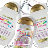 OGX Coconut Miracle Oil Conditioner, Acondicionador hidratante para el cuidado del cabello con aceite de coco, 385 ml OGX Hair Care