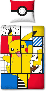 Ropa de cama para jóvenes y niños, Pikachu, 100% algodón Ropa de cama infantil Naty Shop Default Title