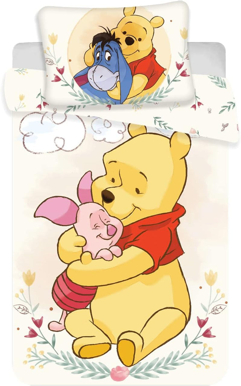 Ropa de cama para niños, el osito Winnie y sus amigos, 100% algodón Ropa de cama infantil Naty Shop Default Title