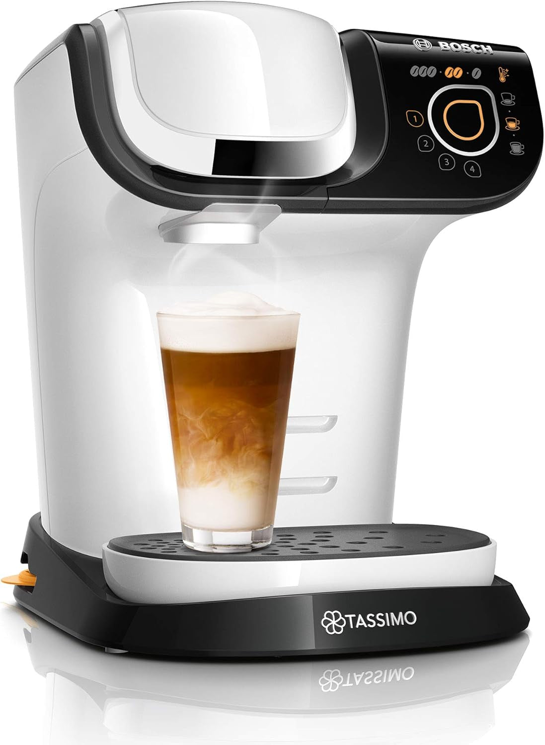 Tassimo My Way Cafetera espresso con 2 cápsulas TAS6502 con filtro de agua, más de 70 bebidas, personalización de bebidas, variedad de café, preparación fácil, 1500 W, negra