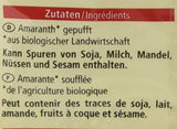 Amaranto expandido orgánico, 125g