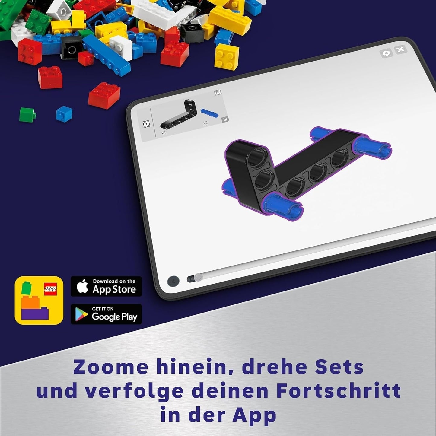 LEGO Technic Vehículo de Transporte Espacial LT78, Set de Construcción Espacial para Viajes de Exploración y Aventuras Espaciales, Experiencia de Juego Imaginativo para Niños y Niñas, Regalo para Niños Mayores de 8 Años 42178 Juegos de Construcción Besuche den LEGO-Store