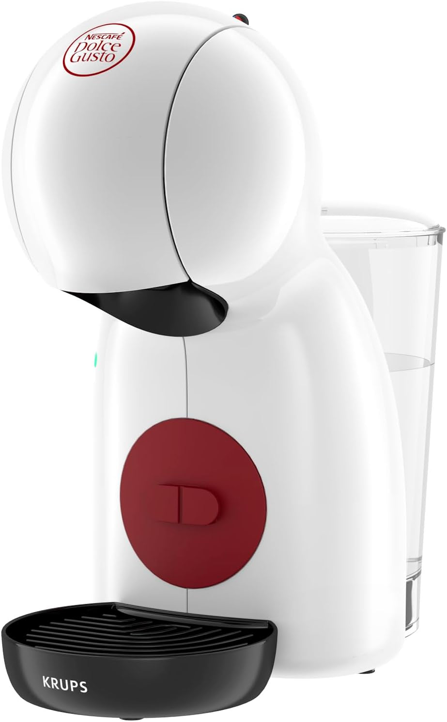 Cafetera espresso manual con cápsulas NESCAFÉ DOLCE GUSTO PICCOLO XS de KRUPS, blanca