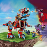 LEGO Dreamzzz 2 en 1 Coopers Dino-Mech C-Rex Pterodáctilo T.Rex Figura de acción para niños y niñas Set de aventuras de juguetes creativos Regalo para niños 9 años 71484 Juegos de construcción Beuche den LEGO-Store