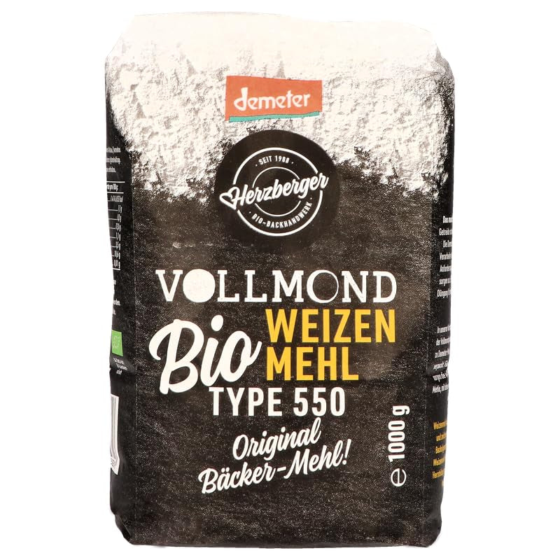 Harina de trigo ecológica Vollmond, tipo 550, 1 kg