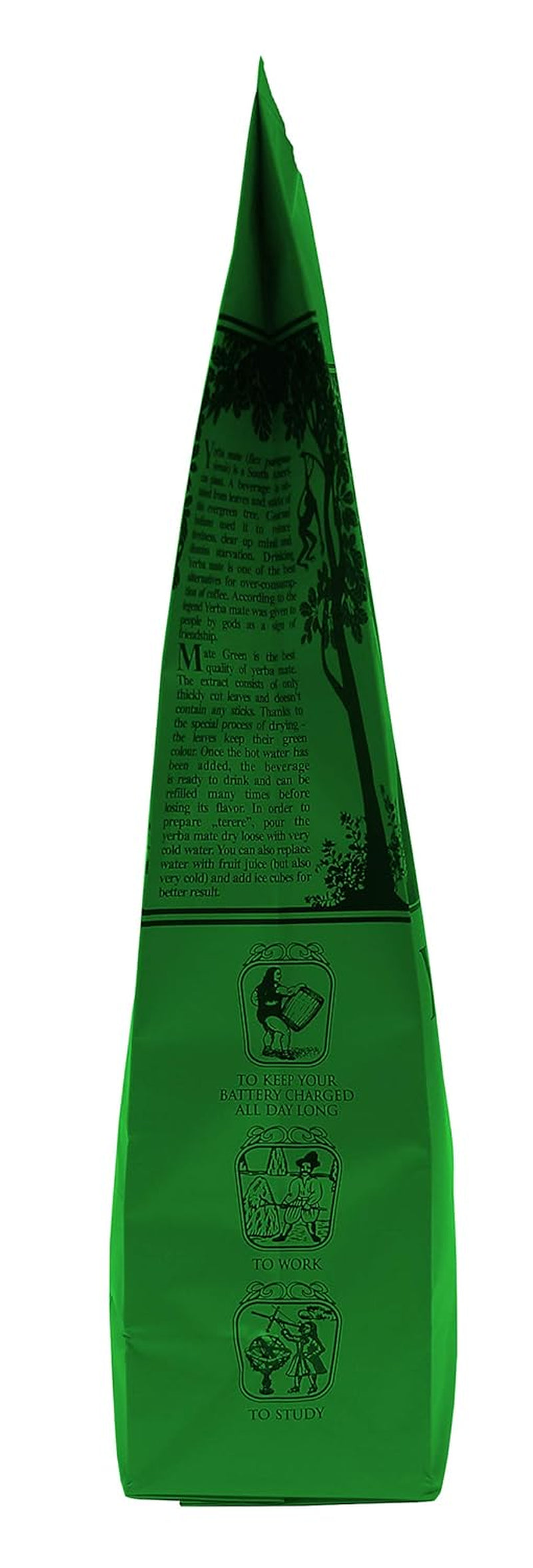Yerba "BIO" 400g Té Mate Orgánico, Estimulante y Energizante Natural Orgánico con Cafeína, Té de Yerba Mate con Frutas, Té Mate Alto en Cafeína, Alta Calidad