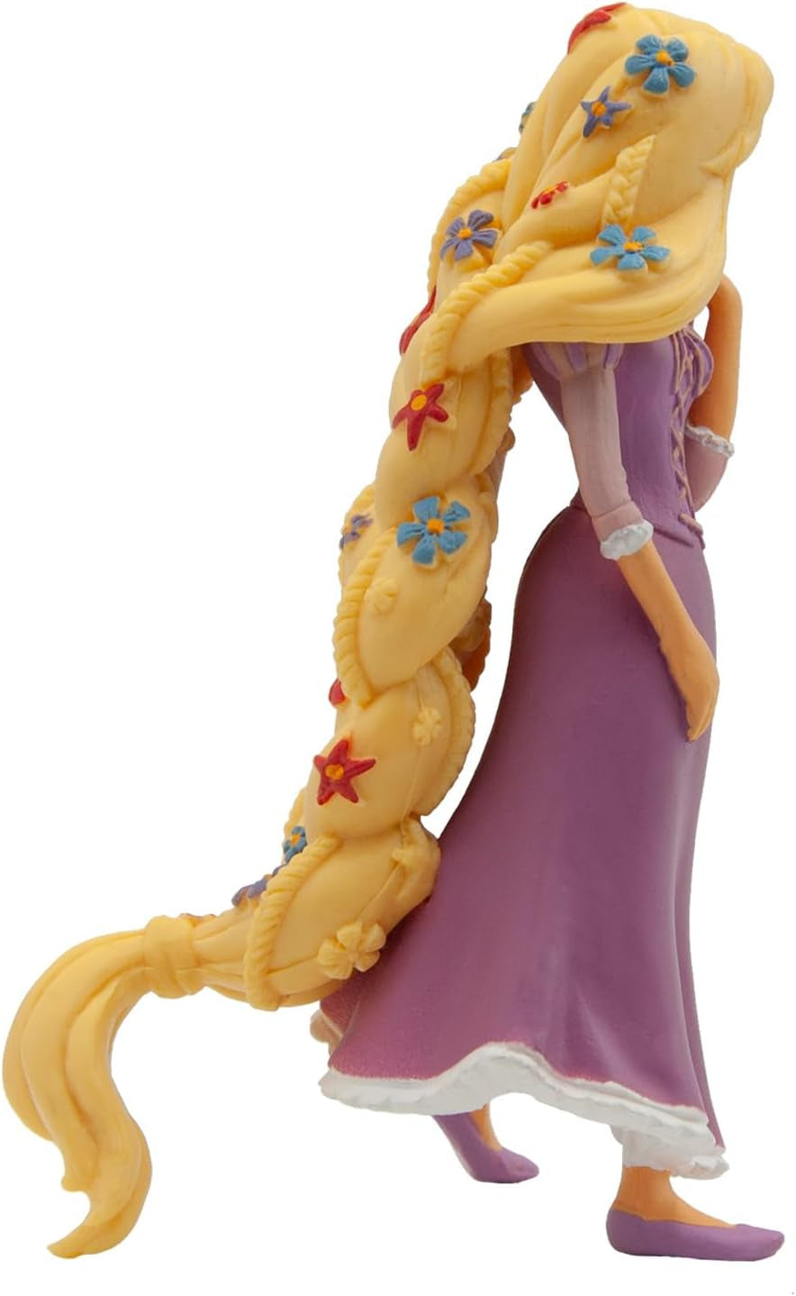 Bullyland 12424 - Figura de flor de Rapunzel de Walt Disney Rapunzelˆ Recién pintada, aprox. 10,6 cm, fiel al detalle, ideal como pequeño regalo para niños mayores de 3 años, granos Figuras de acción Naty Shop