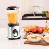 Cecotec Batidora Glas Power Schwarz Titan 1000 INOX. 1000 W, Edelstahlgehäuse, 6-Blatt-Blatt Mit Schwarzer Titanbeschichtung, 1,5-L-Glaskrug, 5 Geschwindigkeiten [Energieeffizienzklasse a +] Cocina Naty Shop