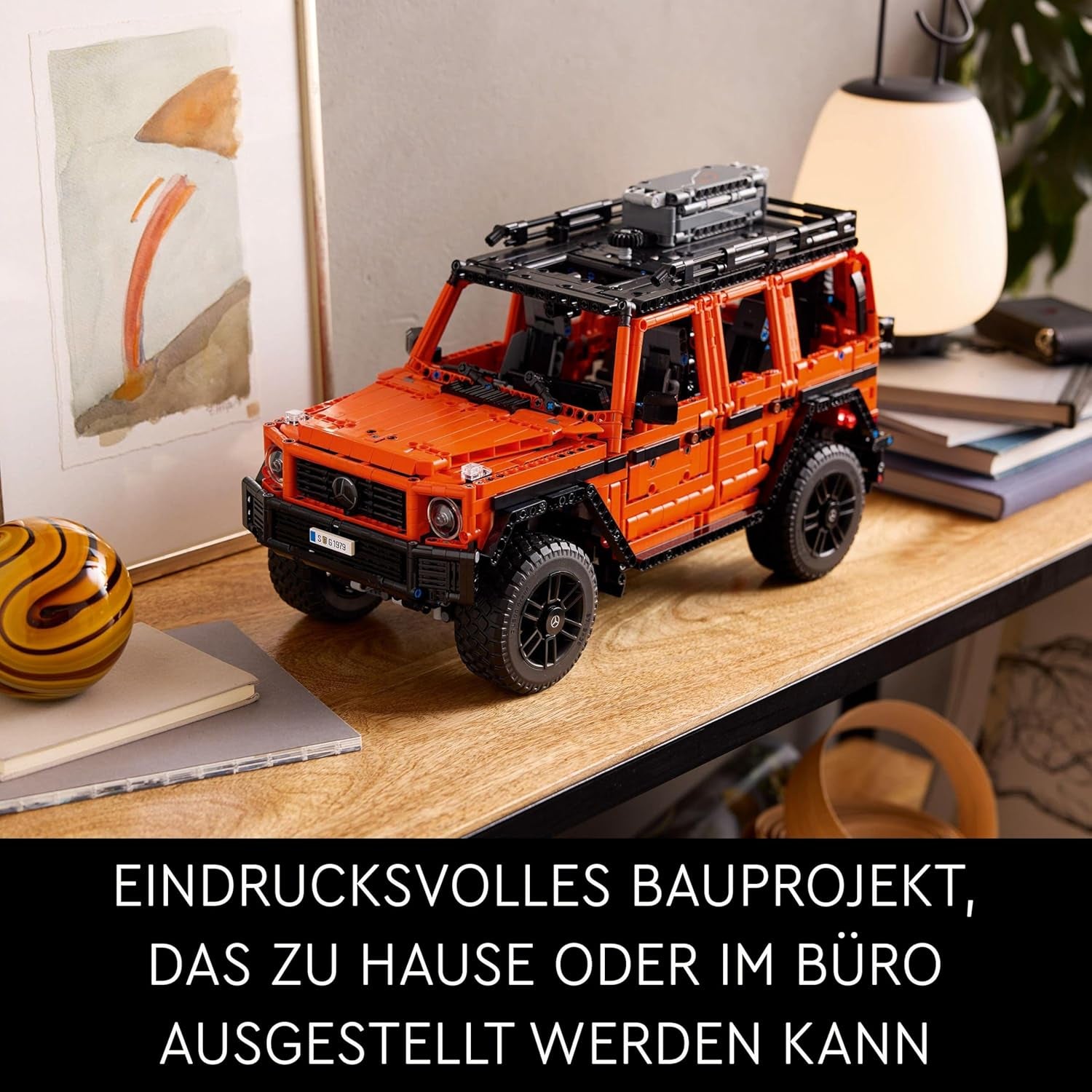LEGO Technic Mercedes-Benz G 500 Professional Line, Kit de construcción de modelos de coche Clase G, regalo para adultos, set de vehículos todoterreno de lujo, Mercedes coleccionable, coche de juguete 42177 Juegos de construcción Besuche den LEGO-Store