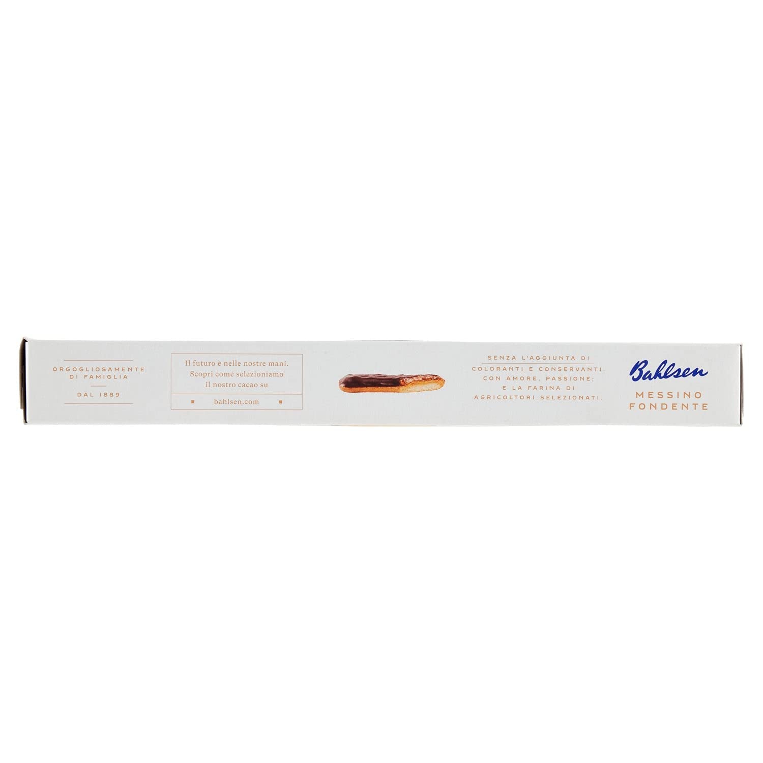 Bahlsen Messino Edelherb - Paquete de 4 - Masa esponjosa con relleno de chocolate y naranja Edelherb (1 x 125 g)