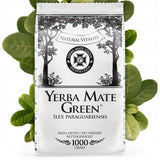 Yerba Brasil Despalada 1 kg ● Mate secado al aire a partir de hojas de yerba ● Mate paraguayo natural 50 g ● Sabor a mate natural ● Yerba mate sin aditivos ● Mate a granel