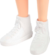 Muñeca Barbie Fashionistas núm. 232 con cabello rojo, top deportivo con estampado B, falda plisada morada, reloj de pulsera y zapatillas deportivas, HYT90