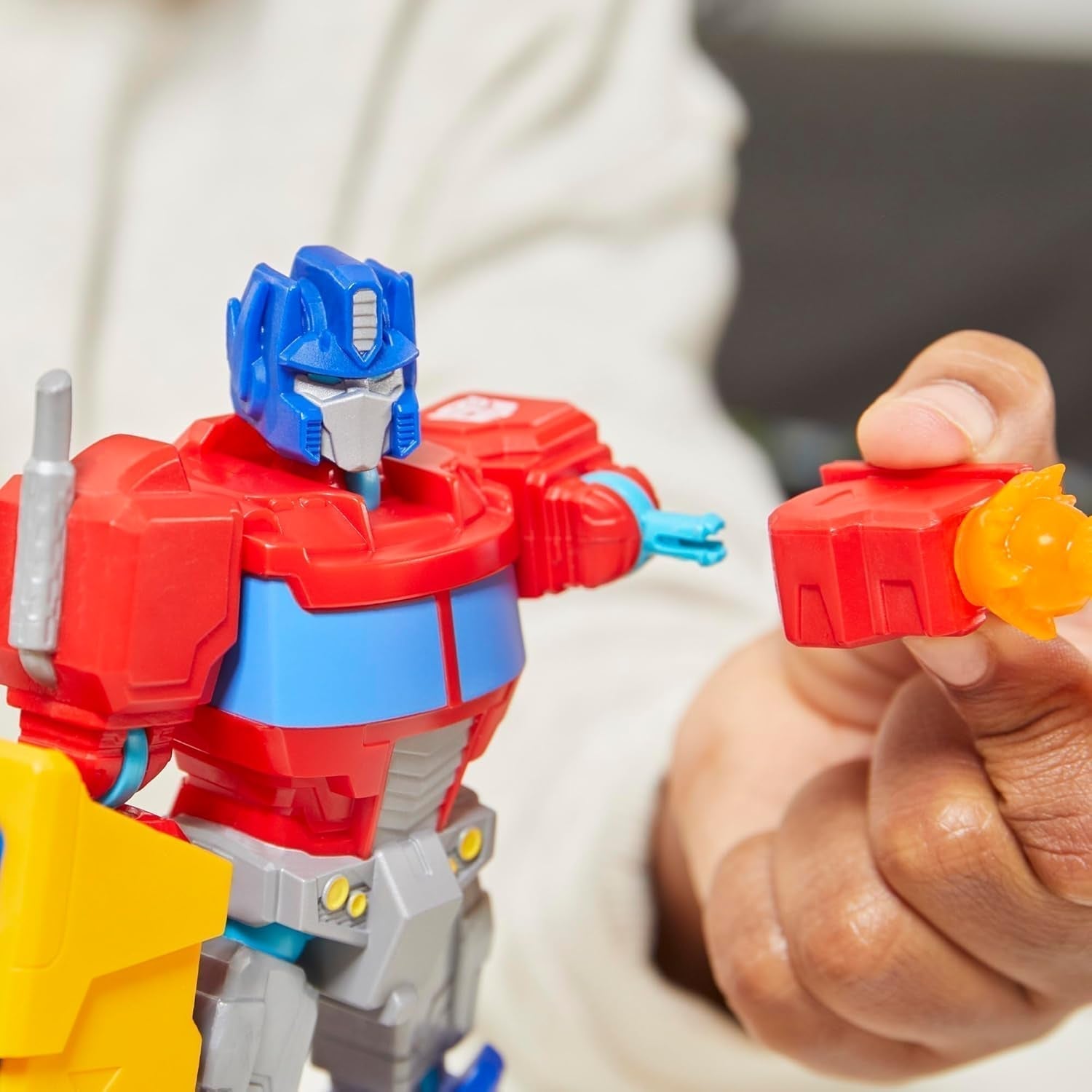 Transformers Mixmashers Optimus Prime Figuras de acción y accesorios de lujo personalizables Figuras de acción Naty Shop