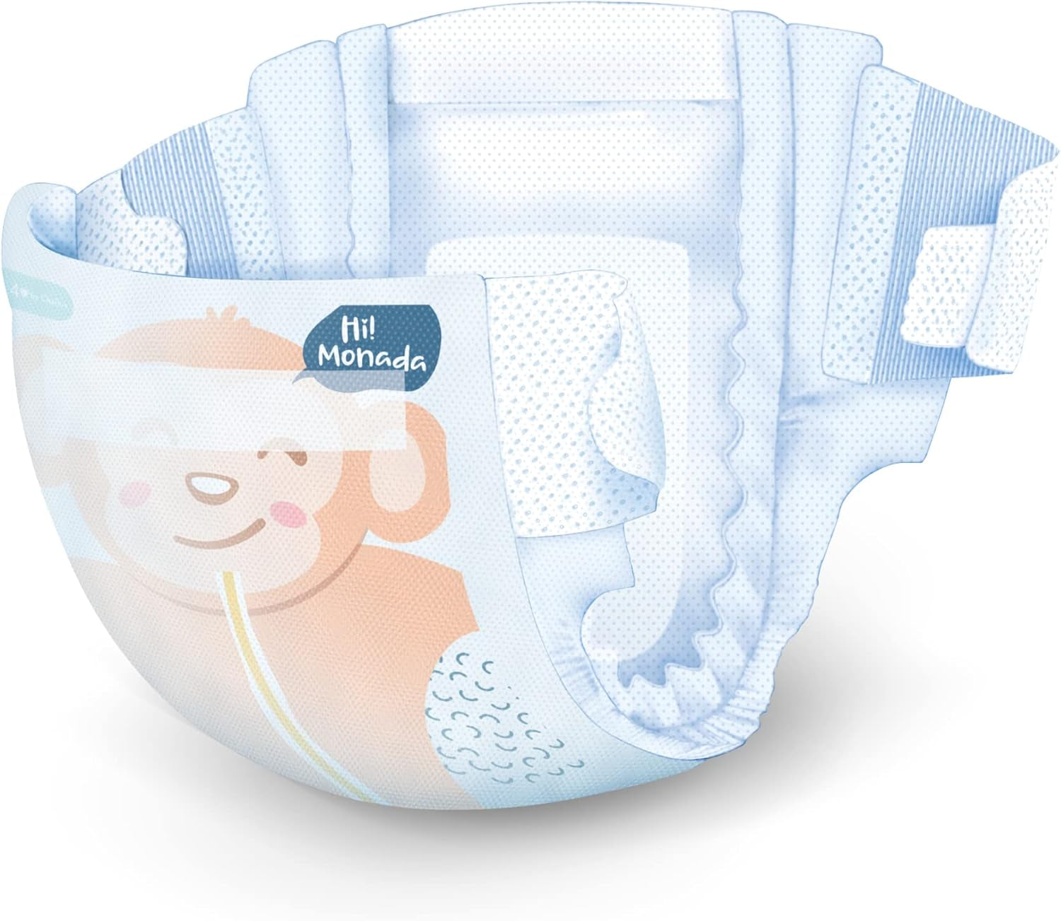 Pañales para bebé Fashion & Love talla 4 (9-15 kg), 34 piezas