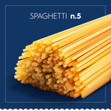 Barilla Pasta Klassische Spaghetti n.5 aus Hartweizen immer al dente de alta calidad, (1 x 500 g), insípido