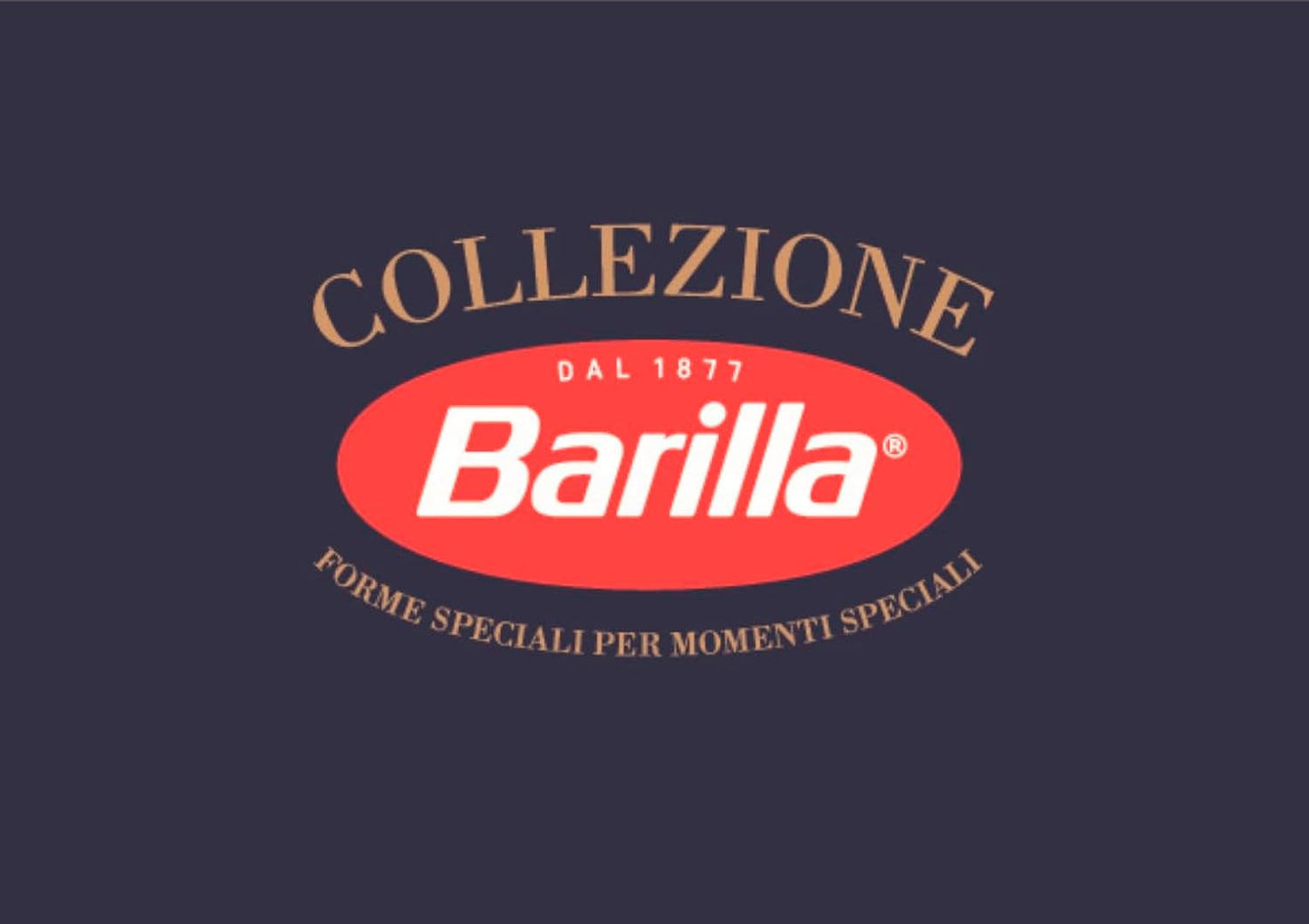 Pasta Barilla Collezione Fusilli Trozos Cortos, (1 x 500 g)