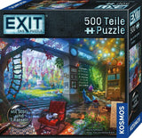 KOSMOS 683979 EXIT® - Puzzle: The Hidden Studio Puzzle de 500 piezas para adultos y niños 10+ Escape Room Puzzle para principiantes con rompecabezas Naty Shop Título predeterminado