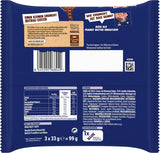 Nestlé CRUNCH Milk Bar, barra de chocolate crujiente con chocolate con leche y cereales, 1 paquete (3 x 33 g)