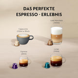 Cafetera espresso con cápsulas Nespresso XN761B Citiz&Milk | Modo de espera automático | 1260 vatios | Capacidad del depósito de agua: 1 l | Presión de la bomba: 19 bares | Plata