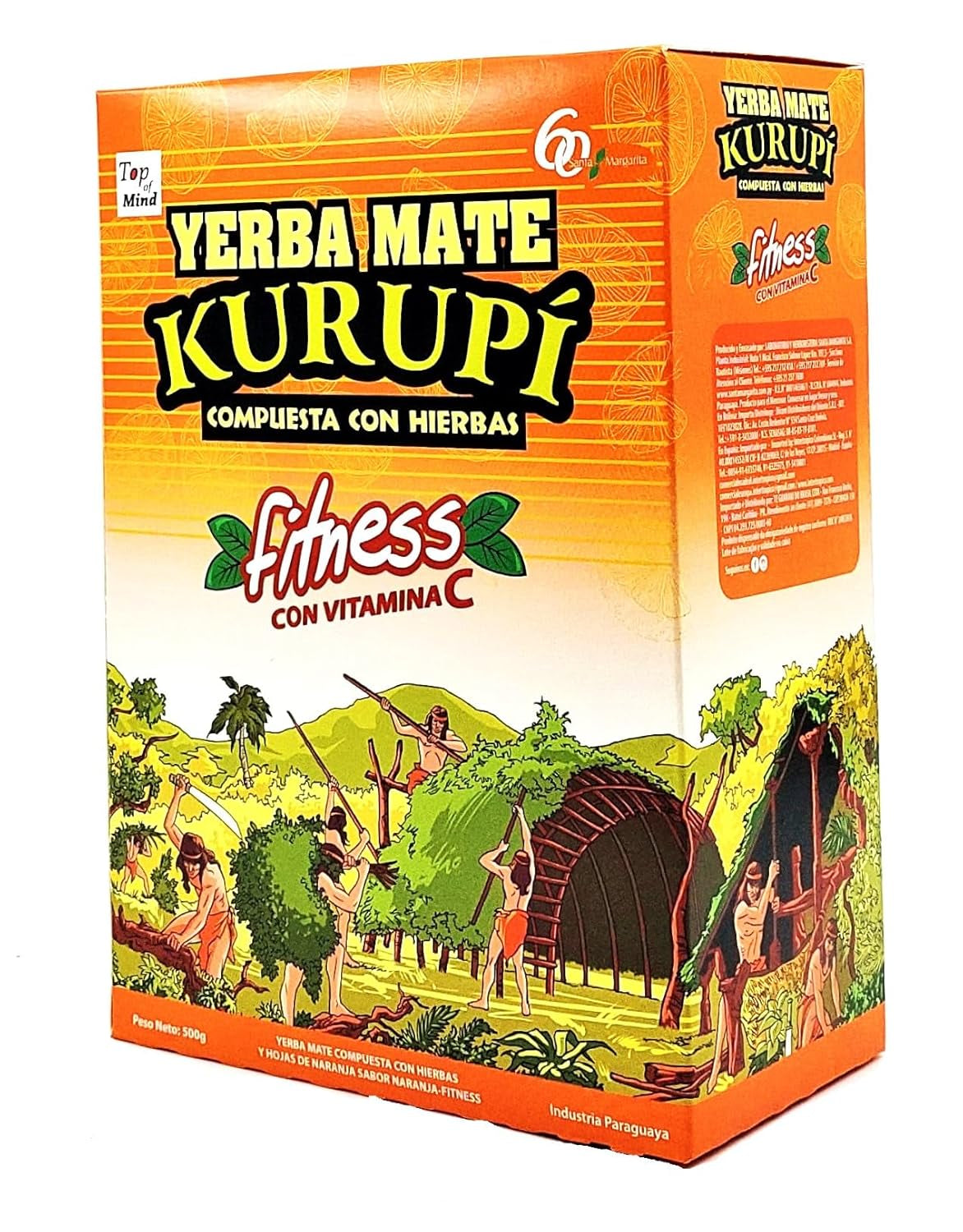 Té Yerba Mate 500G |  Fitness 500G | Té de hierbas yerba mate