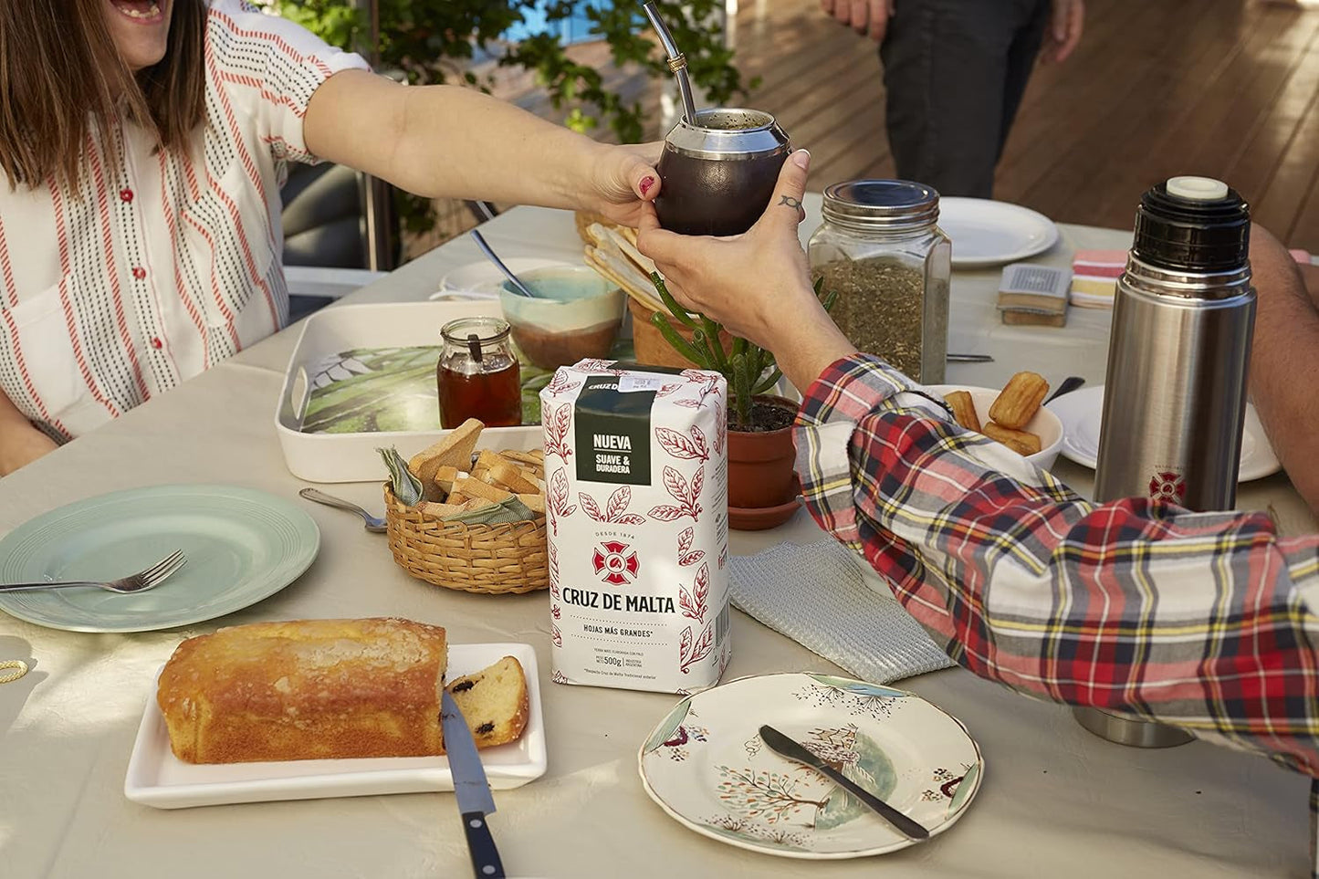 Mate argentino con trozos de tallos, 1 kg.