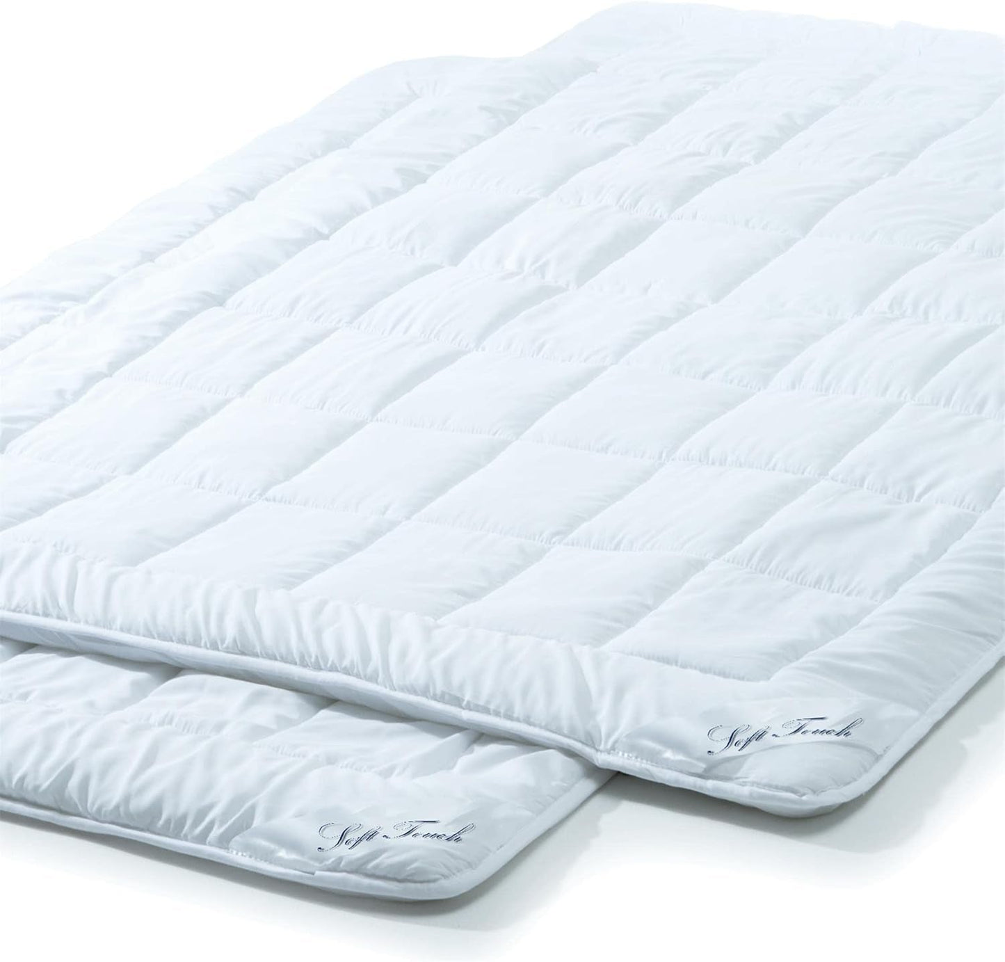 Aqua-Textil Juego Soft Touch Infantil Edredón 100 X 135 Cm 250G Y 350G con Almohada 40 X 60 Cm Edredón 150G 4 Estaciones Climatización Oeko-Tex Edredones y Edredones Naty Shop 2X 135X200 Cm Verano