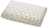 Almohada Ortopédica de Cervical - Aloe Orgánico - Almohada Viscoelástica de Aloe Vera Altura 14cm Funda 100% Algodón Almohada Visco - Almohada Viscoelástica - Made in Italy Naty Shop Almohadas Estándar