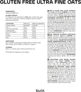 Avena Finamente Molida a Granel, Avena Escocesa Natural, Sin Gluten, 2,5 Kg Cereales Naty Shop