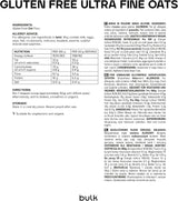 Avena finamente molida, avena escocesa natural, suelta, sin gluten, 2,5 kg, el embalaje puede variar
