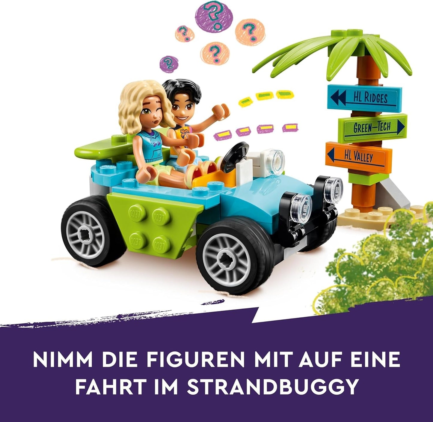 LEGO Friends Puesto de batidos en la playa Juego de rol Idea de regalo para niñas y niños de 6 años con figuras de juego Tortuga y accesorios Juguete de desarrollo social 42625 Juegos de construcción Besuche de LEGO-Store