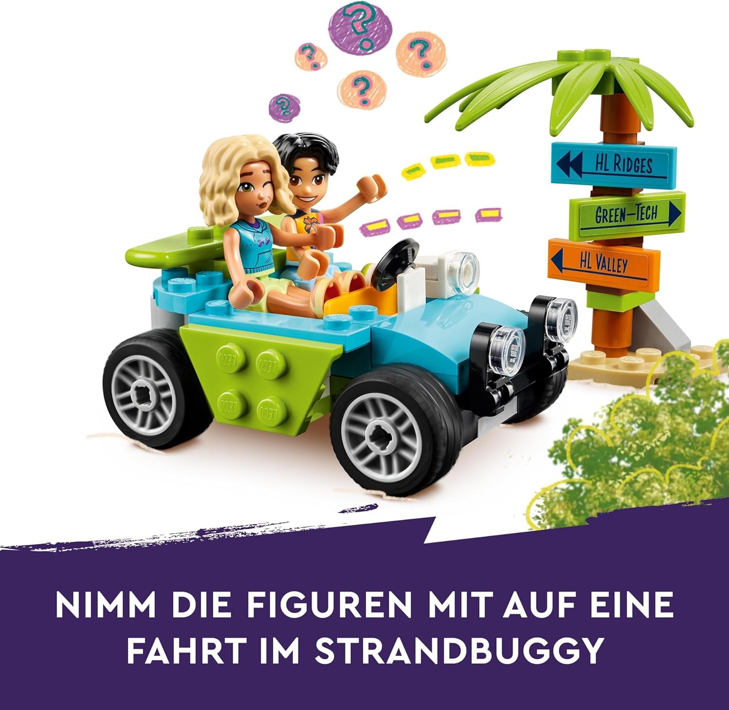 LEGO Friends Puesto de batidos en la playa Juego de rol Idea de regalo para niñas y niños de 6 años con figuras de juego Tortuga y accesorios Juguete de desarrollo social 42625 Juegos de construcción Besuche de LEGO-Store