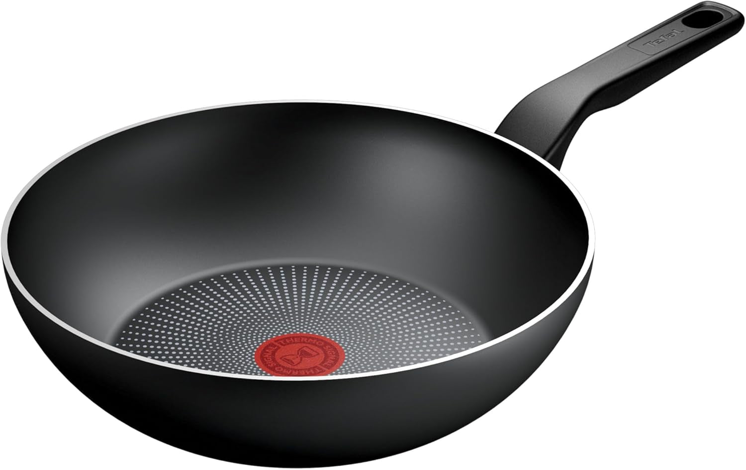 Tefal Recycled on, Sartén 100% Aluminio Reciclado, Revestimiento Antiadherente, Inducción Ollas y Sartenes Naty Shop Sartén Wok 28 Cm